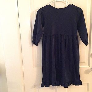 BNWOT Bambino Girls blue shift dress size-8
